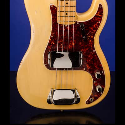 Fender Precision Bass (Maple Cap) 1968 See-thru blond image 2
