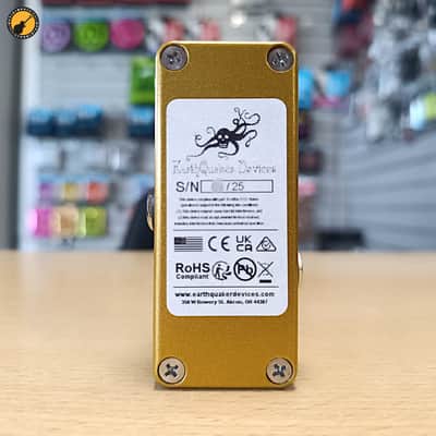 EarthQuaker Devices Barrows Mini Gold Edition - Gold image 5