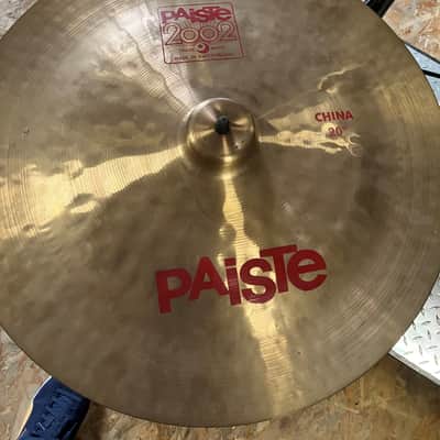 Paiste 20" 2002 China Cymbal 1980 - Present - Traditional image 2