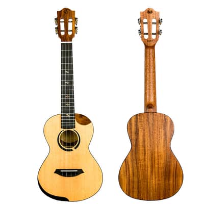 Flight Victoria EQ-A Tenor Ukulele New - Spruce image 2