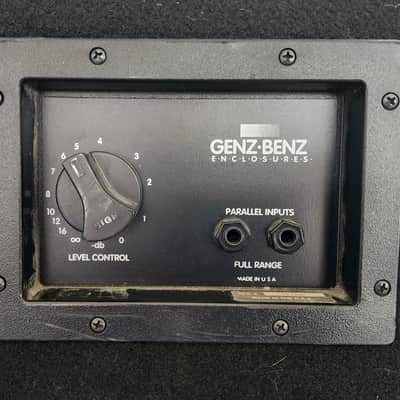 Genz Benz GB 210T-XB 400W 2X10 Bass Speaker Cabinet With Tweeter, USA Made image 10