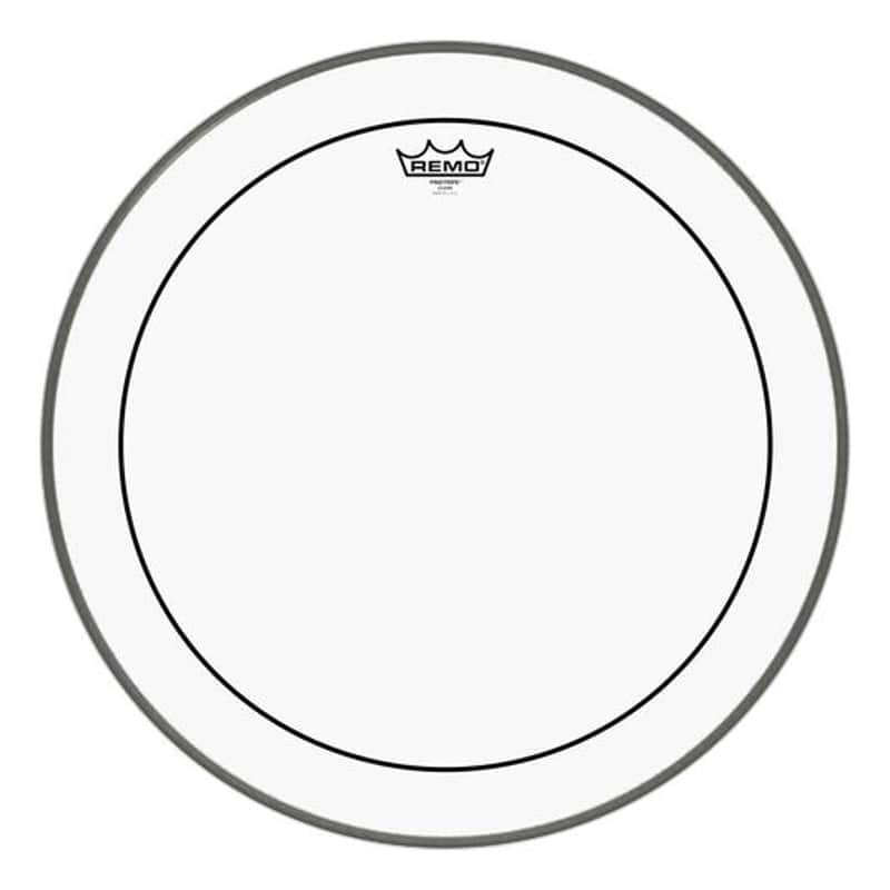 Remo Pinstripe Clear Bass Drum Head - 20in image 1