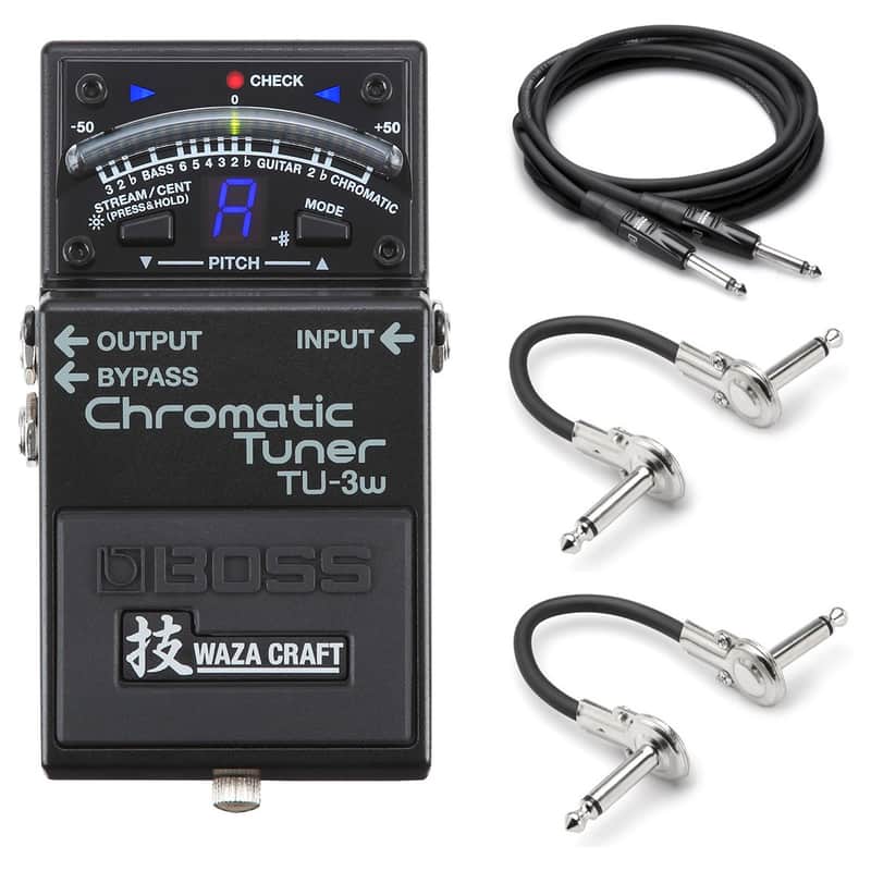 New Boss TU-3W Waza Craft Chromatic Guitar Pedal Tuner image 1
