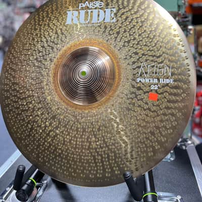 Paiste 22" RUDE Power Ride "Reign Power Ride" Cymbal NEW / Authorized Shipping / Free Shipping image 4