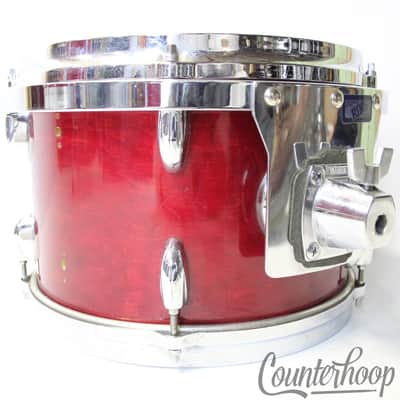 Gretsch HOUSE KIT ACME STUDIOS 22,12,13,16 Renown Red Rosewood Drums Vintage 70s image 12