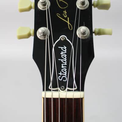 1991 Gibson Les Paul Standard Ebony Black w/OHSC image 5
