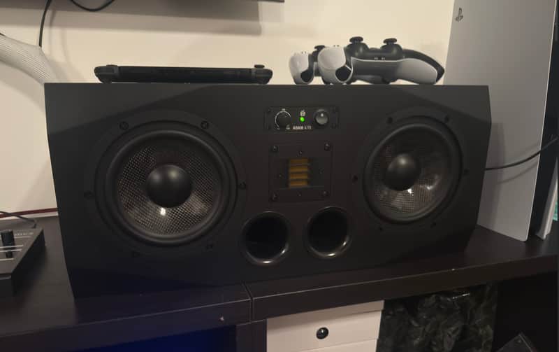 ADAM Audio A77X Active Nearfield / Midfield Monitors (Pair) 2022 - Black image 1