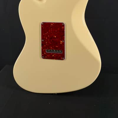 Open Box Demo Suhr Ian Thornley Signature Series Classic JM in Vintage Yellow with Tremolo Bridge image 4