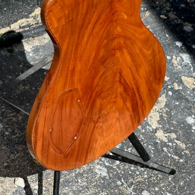 Jesselli Compact Art Nouveau Tiered Hollow-body 1995 - fabulous & ultra rare 1-off is one of Keith Richards Faves ! image 7