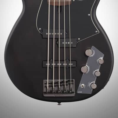 Yamaha BB735A Electric Bass Guitar, 5-String (with Gig Bag), Black image 3