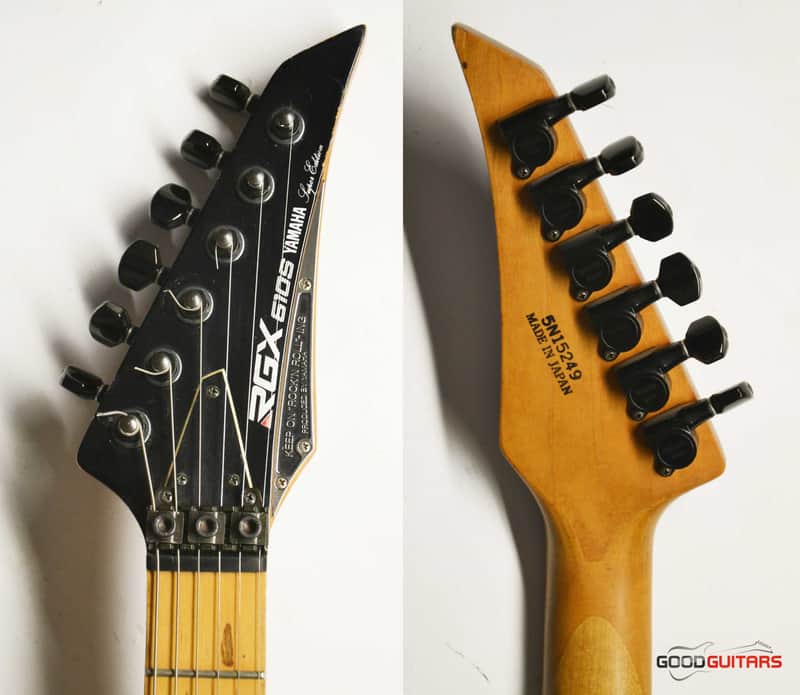 Yamaha RGX-610S 1987-1988 Black | Reverb