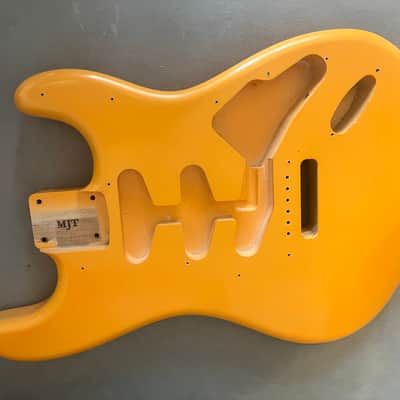 Fender Stratocaster - Capri Orange Loaded MJT body image 5