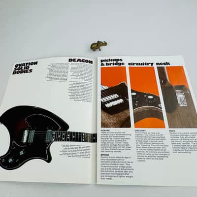 Ovation Solid Bodies Brochure 1972 image 3