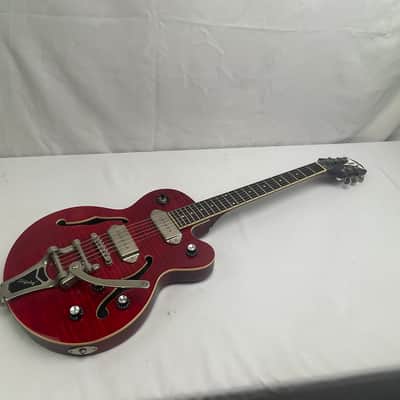 Epiphone Wildkat Semi Hollow Electric Guitar Bigsby 2015 image 2