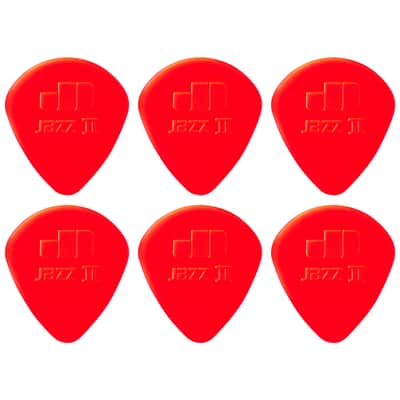 47P2N Jazz II Nylon 1,18 mm Sachet de 6 Dunlop image 1
