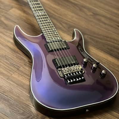 Schecter Hellraiser Hybrid C-1 FR UV in Ultra Violet image 3