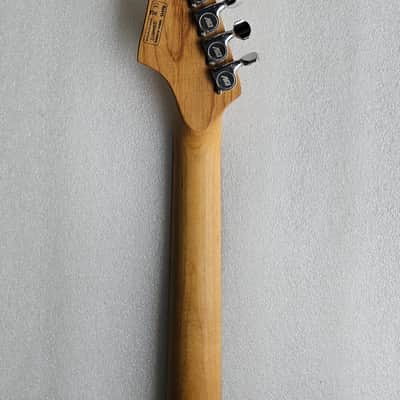 (Detached) IYV-IS-400-HH Solid Body with Flame Maple Top Electric Guitar, Natural image 7