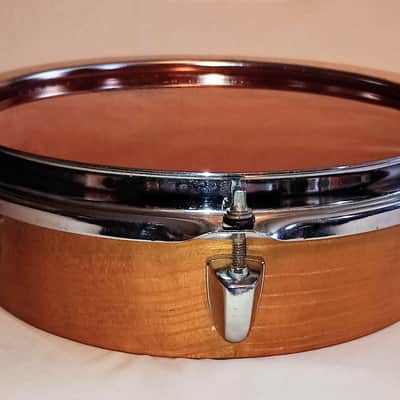 MARTIAL PERCUSSION MULBERRY PANCAKE TOM 10"- LIGHT SATIN LACQUER - FREE SHIP TO C-USA! image 3