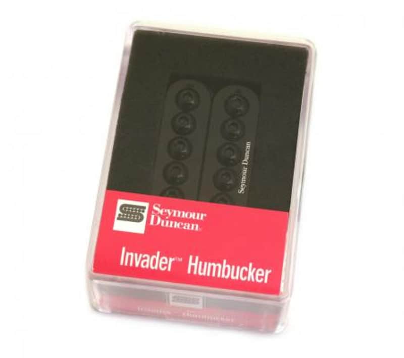 Seymour Duncan SH-8n Invader Neck Humbucker Pickup  - Black image 1