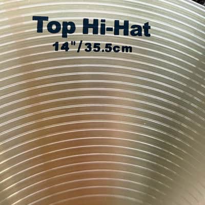 Pearl 14" Hi-Hat Pair (Top & Bottom) & Crash Cymbal 3-Pack – Brand New / Mint Condition Student Pack image 12