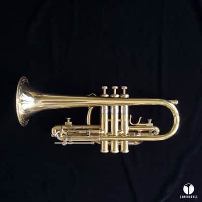 F.E. Olds & Son Super Recording Los Angeles offset valves cornet gamonbrass image 17