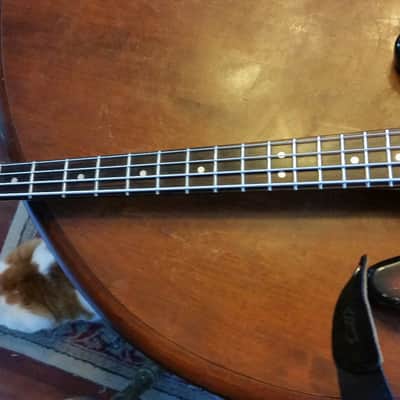 Epiphone  Et-285 Coronet Bass 1970 3 Tone Sunburst Gibson Vintage Japan Antique Newport Wilshire Crestwood Japanese image 8