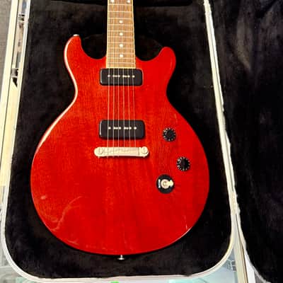 Gibson LP100 Les Paul Special Double Cut 2015 Heritage Cherry with Deluxe Case - Pre Owned image 2
