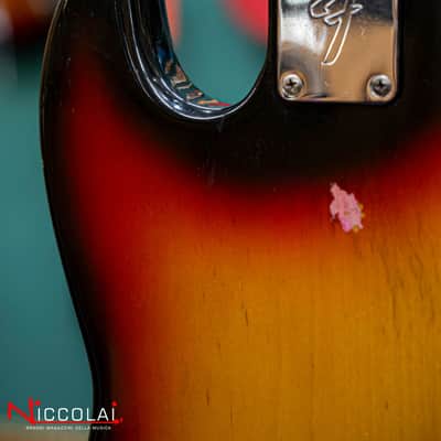 Fender Jazz Bass 3-color Sunburst 1972 Original image 21