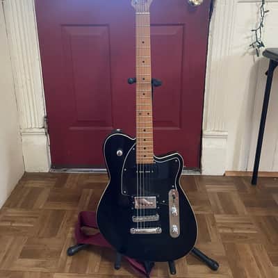 Reverend Double Agent OG with Roasted Maple Neck 2015 - Present - Midnight Black image 1