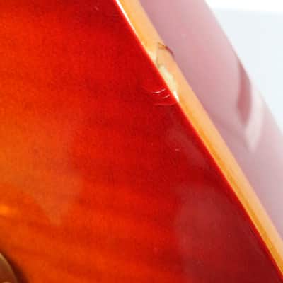 PRS SE custom flamed maple 22 top sunburst electric guitar image 8
