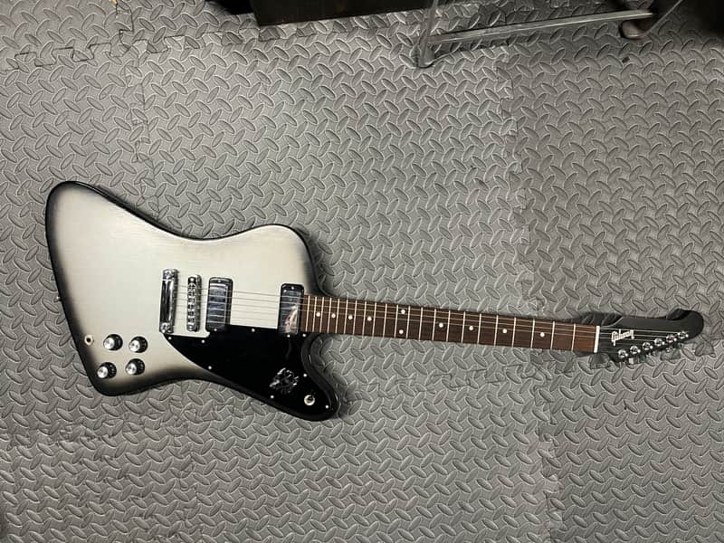 Gibson Firebird Studio '70s Tribute 2012 - 2013 - Satin Silver Burst image 1
