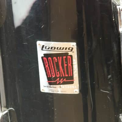 Used Ludwig Rocker 13" x 11" Tom, Black image 4