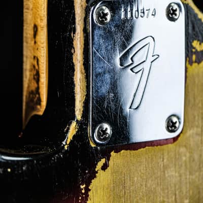 1966 Fender Precision Bass sunburst image 17
