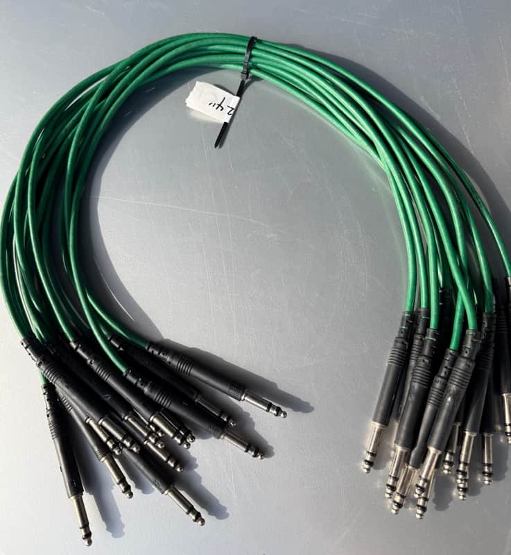 1/4” ADC Long Frame Patch Cables 24” image 1