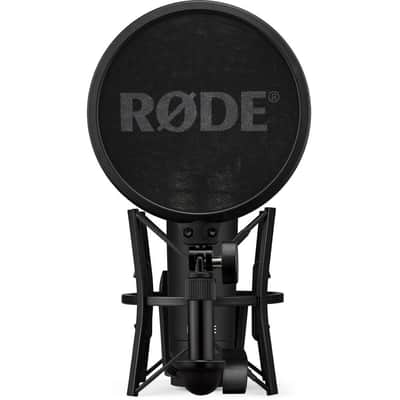 Rode NT1 Signature Series Condenser Microphone with SM6 Shockmount and Pop Filter - Black image 6
