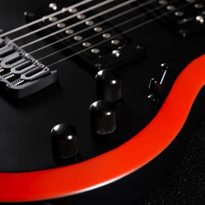 Inspiria Guitars Inspiria DLP6 2023 - Black/Red image 12