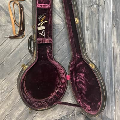 Used Christy 60's Long Neck 5 String Banjo with Hard Shell Case image 9