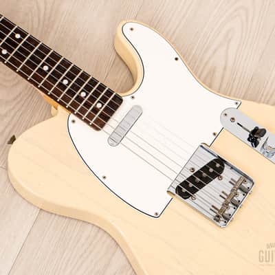 2014 Navigator by ESP N-TE-ASR T-Style Ash, Blonde Lacquer w/ Seymour Duncan Antiquity, Case & Tag image 7