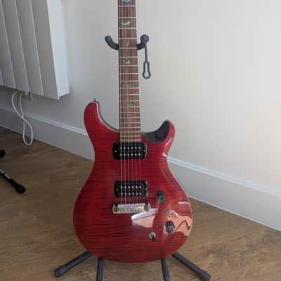 PRS SE Paul's Guitar 2019 - 2020 - Fire Red - Locking Tuners image 1