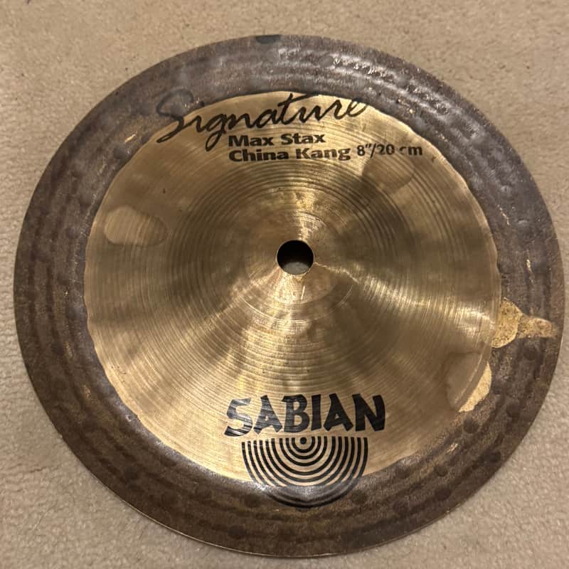 Sabian Signature Mike Portnoy Max Stax China Kang 8" Cymbal - 165g image 1