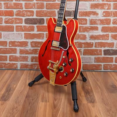 Gibson ES-345TD Custom Cherry 1964 w/OHSC (Headstock Repair) image 5