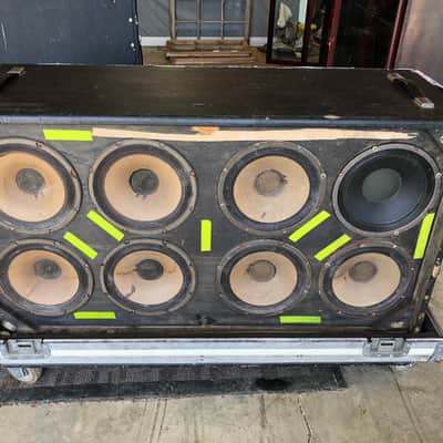 Ampeg SVT Vintage 8x10" Bass Cabinet Working and rolling case image 2
