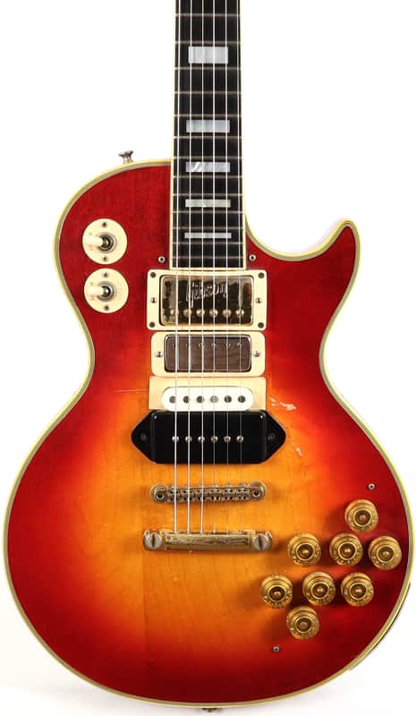 1973 Gibson Les Paul Custom Electric Guitar w/ Glass Display Case One of a Kind!! image 1