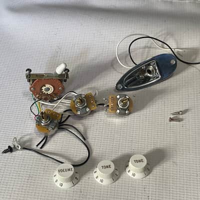 2010's MIM Fender Mexican Standard Stratocaster Guitar Factory Electronics Wiring Harness image 1