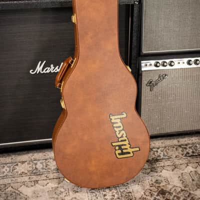 Gibson Les Paul Standard 50s Faded Electric Guitar - Vintage Tobacco with Hardshell Case image 15