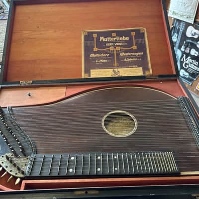 Franz Halbmeier Antique Zither image 5