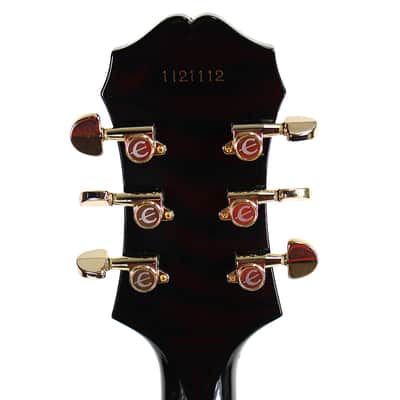 Rare 1982 Epiphone Emperor-F Archtop Electric Guitar Sunburst image 7