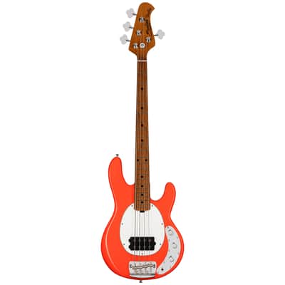 StingRay Short Scale RAYSS4 Fiesta Red Sterling by Music Man image 3