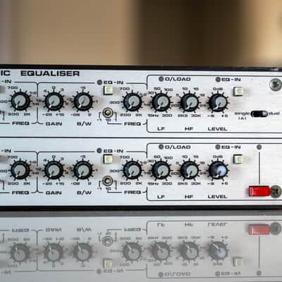 Klark Teknik DN 410 dn410 Dual Parametric Equalizer EQ Rack Module image 6