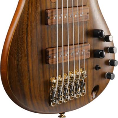 Ibanez SR Prestige 6 String Electric Bass - Mocha Flat (SR5506MHF) image 2